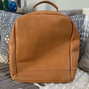 {Able} Leather Backpack